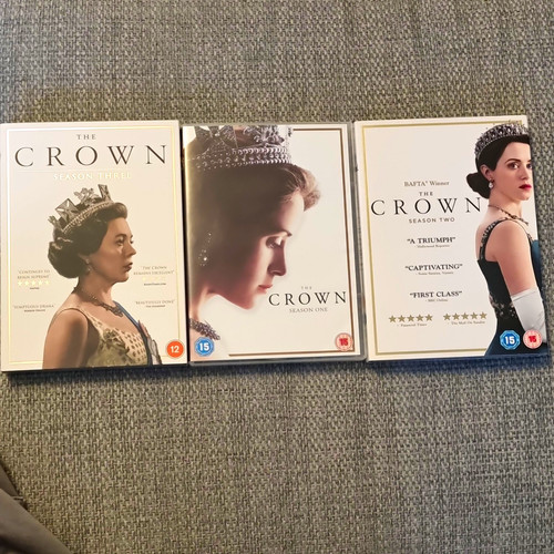 The crown seasons on - on, dvd
